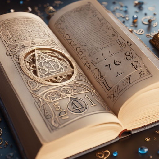 61 open old mystical book with numbers letters and ancient alchemical symbols floating pages miki as 61 open old mystical book with numbers letters and ancient alchemical symbols floating pages miki as